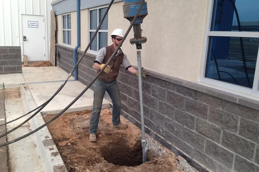 Injection Pier Installation in Apollo Beach