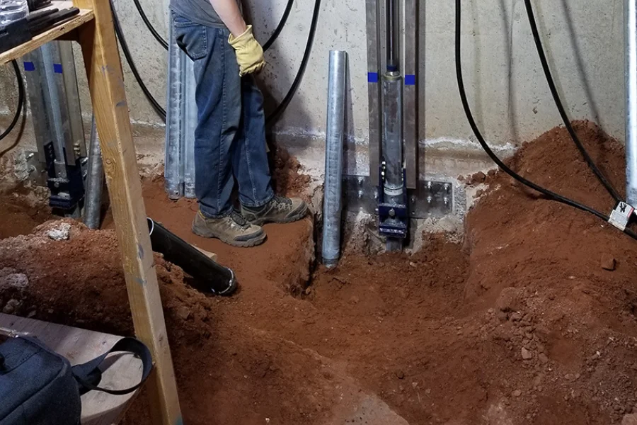 Injection Pier Installation in Apollo Beach