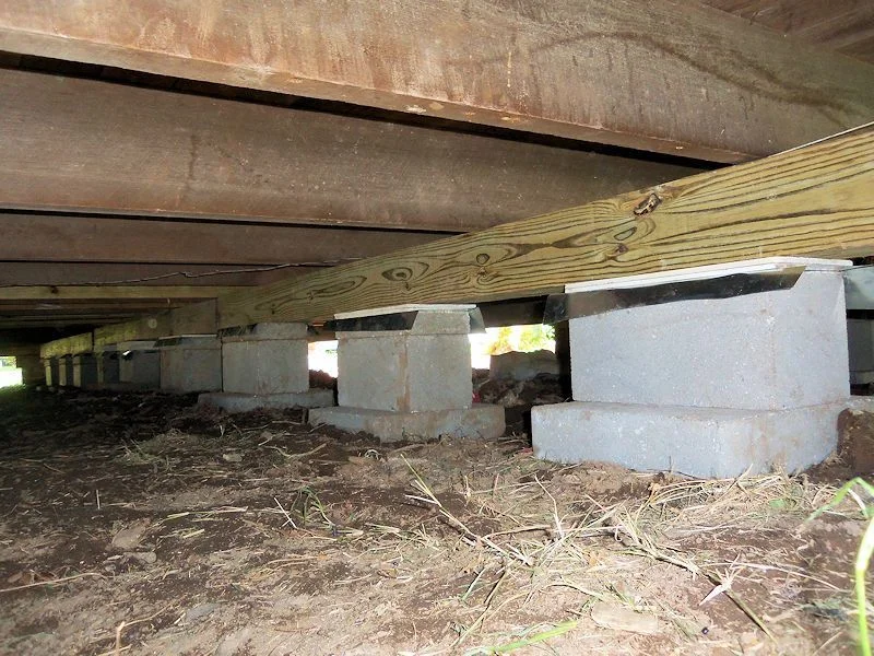 Pier and Beam or Block and Base Foundation Repair in Apollo Beach