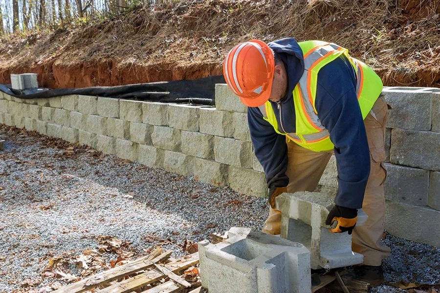 Retaining Wall Repair in Apollo Beach