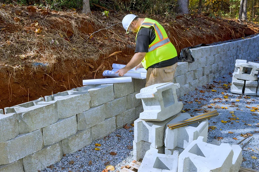 Retaining Wall Repair in Apollo Beach