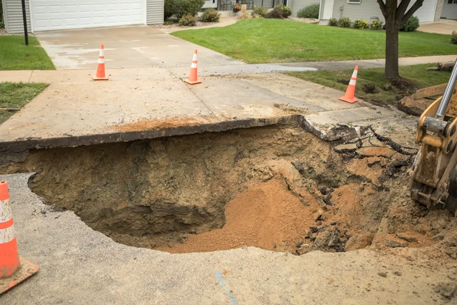 Sinkhole Remediation in Apollo Beach